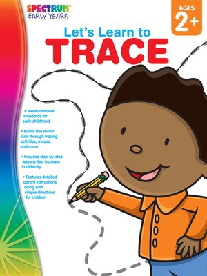 cover image of Let's Learn to Trace, Grades Toddler - PK